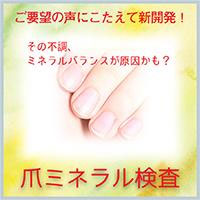 爪ミネラル検査|レメディ.com ホメオパシージャパン正規販売店