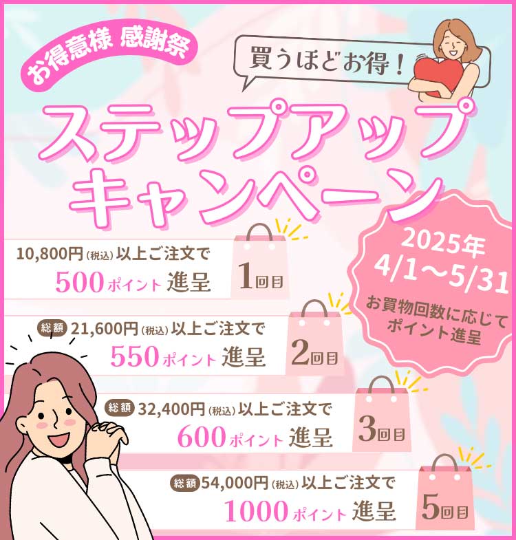 ステップアップキャンペーン